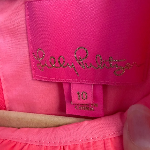 Lilly Pulitzer Vibrant Pink Sleeveless Dress - Picture 4 of 4